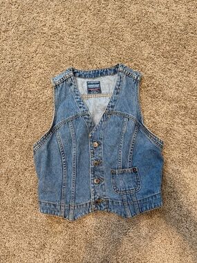 Denim vest